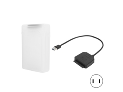 Cable Adaptador De Disco Duro 2.5 Pulgadas 3.5 Pulgadas Cable De Conversión Sata Hdd/ssd Con Caja