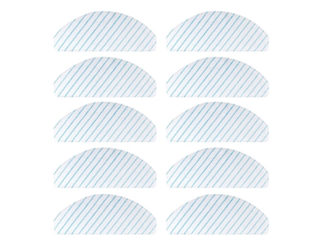 10 piezas para Ecovacs T9 Power Max Aivi Series accesorios paño de limpieza Robot aspirador fregona repuestos
