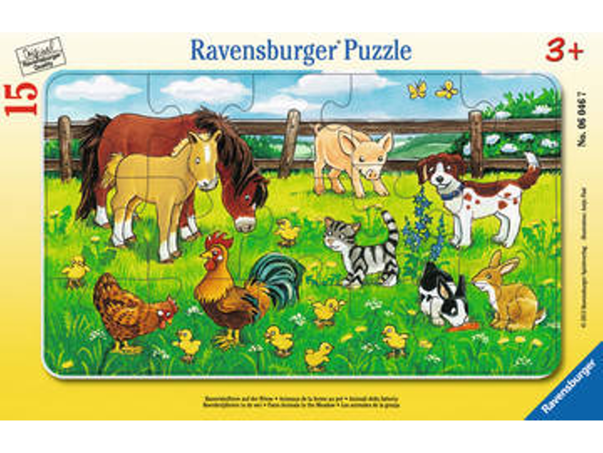 Puzzle RAVENSBURGUER 00.006.046 (15 Piezas)