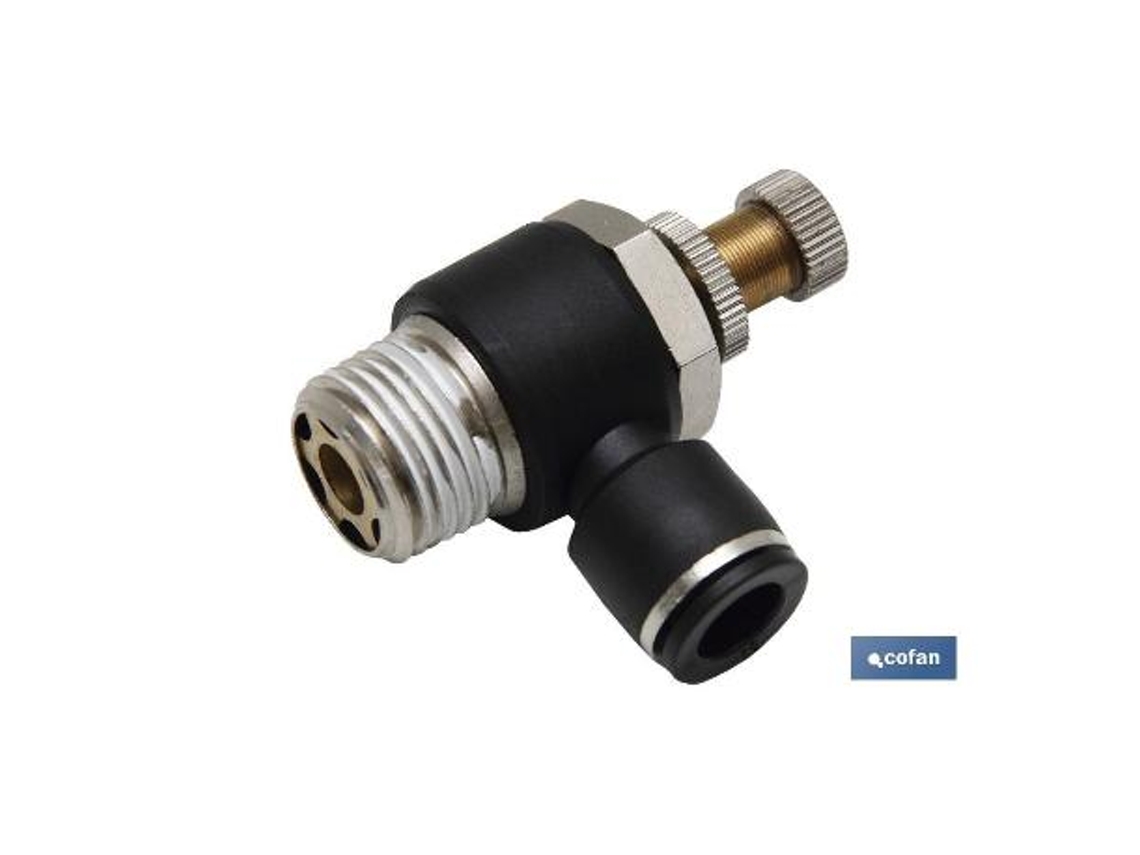 Regulador cónico unidireccional para cilindro t-10 r-1/2