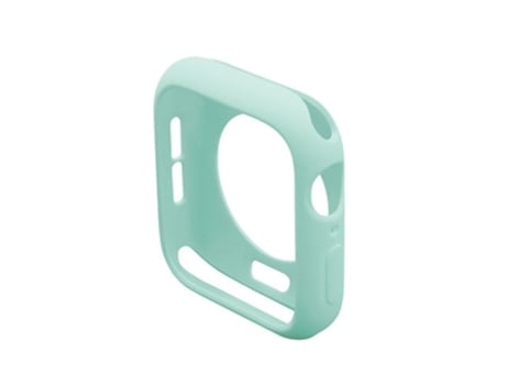 Carcasa de Reloj SLOWMOOSE Robusta de Silicona Série Apple (Azul - 38Mm Série 321)