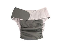 Fraldas Tipo Calça À Prova De Vazamento: Calça Impermeável Cinza (com Cintura Ajustável, De 1,8 A 4 Pés).