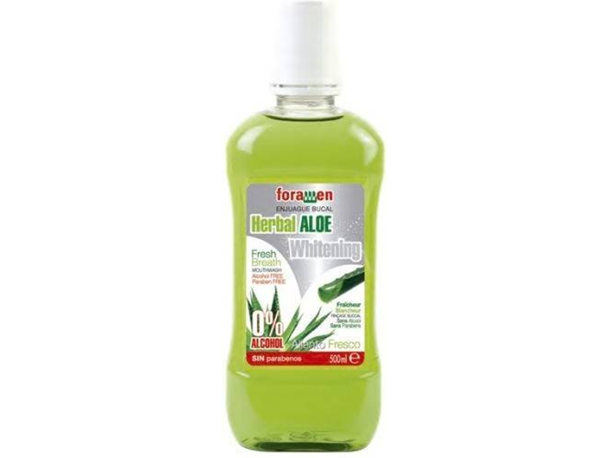 Enjuague Bucal FORAMEN Herbal Aloe (500 ml)