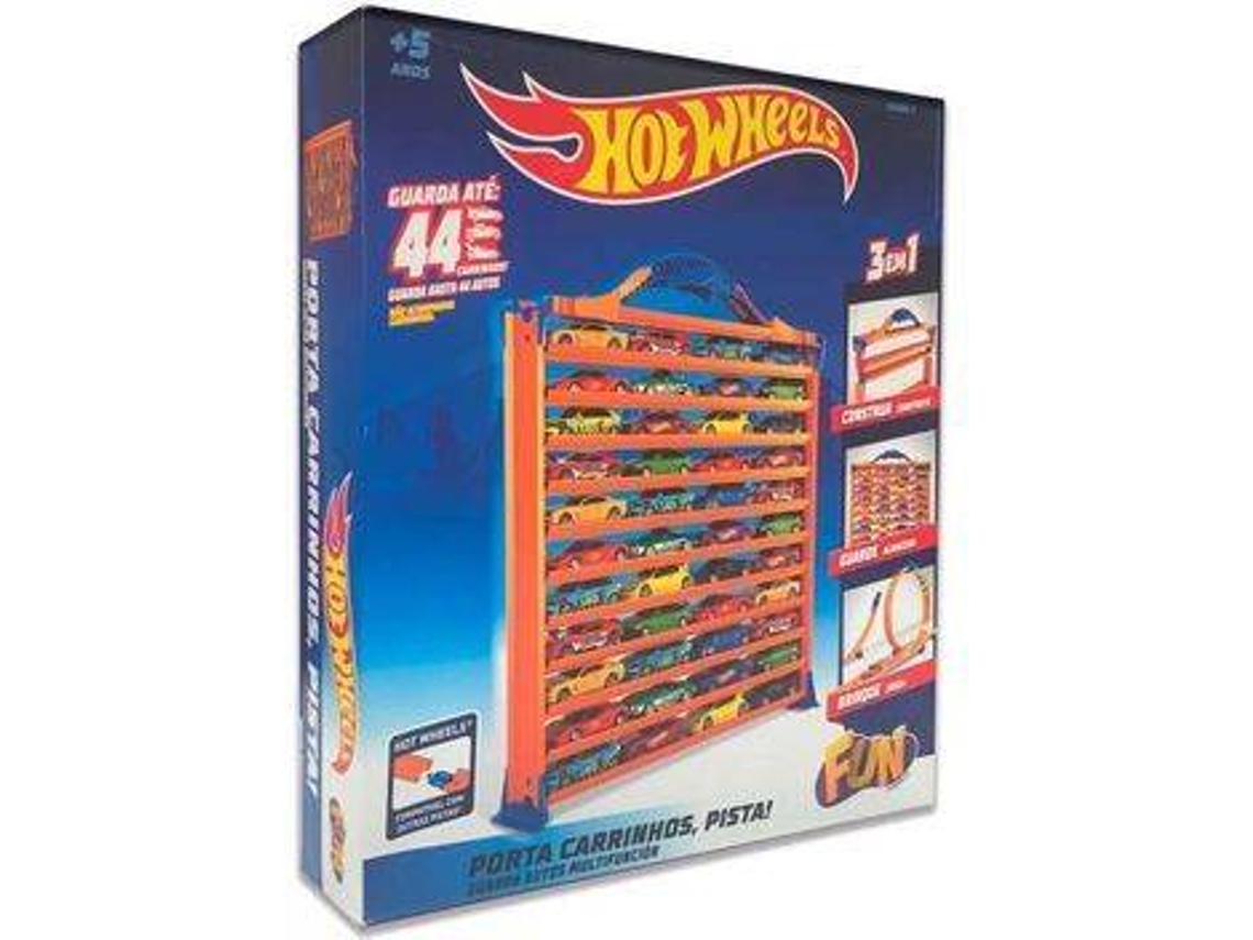 Maleta HOT WHEELS Porta-Coches 3 en 1 (Edad Mínima Recomendada: 5 años)