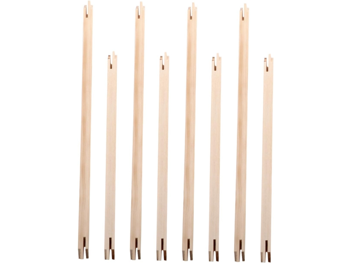 Barras De Madera Para Lienzos Para Pintura Al Óleo, Marco De Fotos De Madera, Kit De 8 Piezas, Montaje Diy