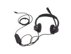 Auriculares H390d-rj9-mva Con Micrófono, Cancelación De Ruido, Plug And Play Para Centros De Llamadas Y Oficinas.