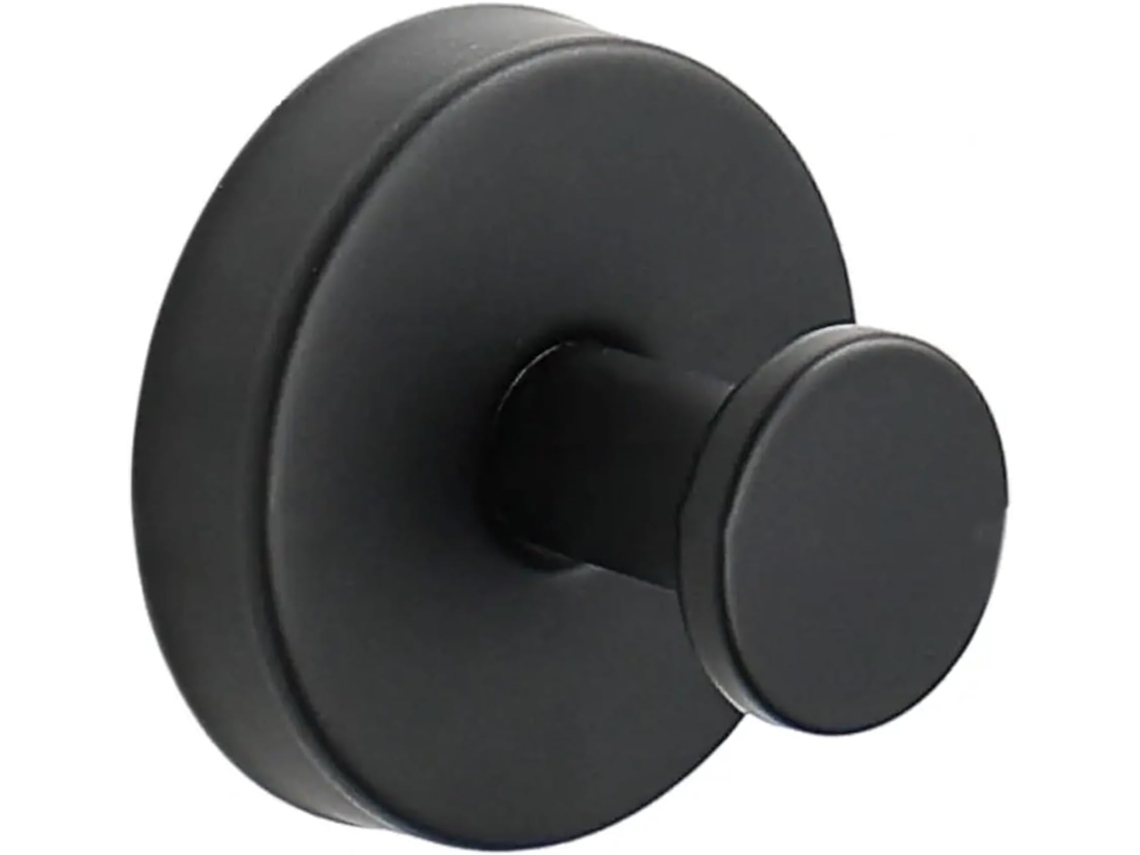 Topbathy Gancho Color Negro Para Ducha, Fácil Instalación