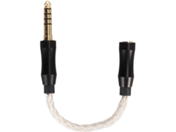 Cable adaptador para auriculares, conector hembra estéreo de 3,5 mm a conector macho balanceado Gokoco