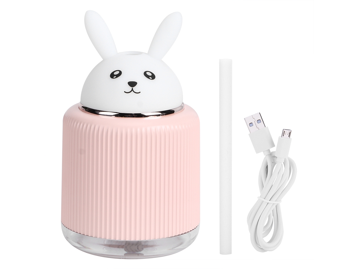 Purificador de aire silencioso USB con forma de conejo Mdug de 300 ml