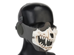 2026-protector De Orejas Esqueletos Carácter Medio Halloween Fangs Disfraz Terrorífico