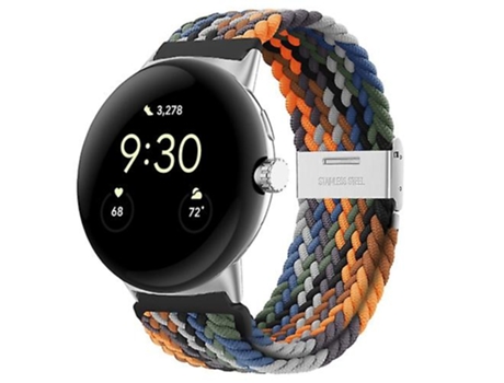 Correa De Reloj Inteligente Para Google Pixel Watch, Hebilla De Metal, Correa De Reloj De Nailon Colorida VENISYMLIS