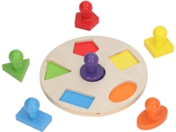 Rompecabezas Educativo De Madera Para Niños, Juguete Colorido De Aprendizaje Temprano Para El Desarrollo