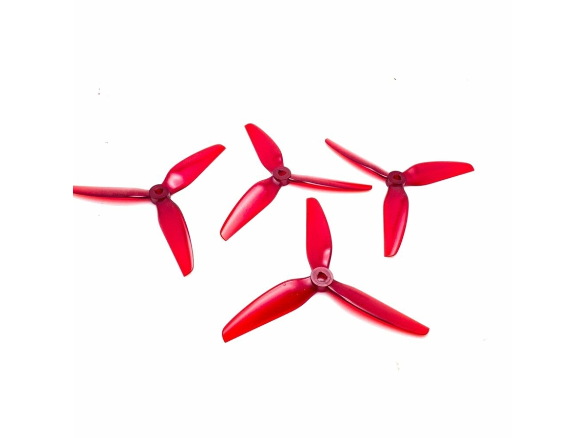 Pink6 Pairs Hqprop Dp5.1x4.6x3 5146 5.1 Inch 3-blade Poly Carbonate Popo Propeller For Rc Drone Fpv Racing
