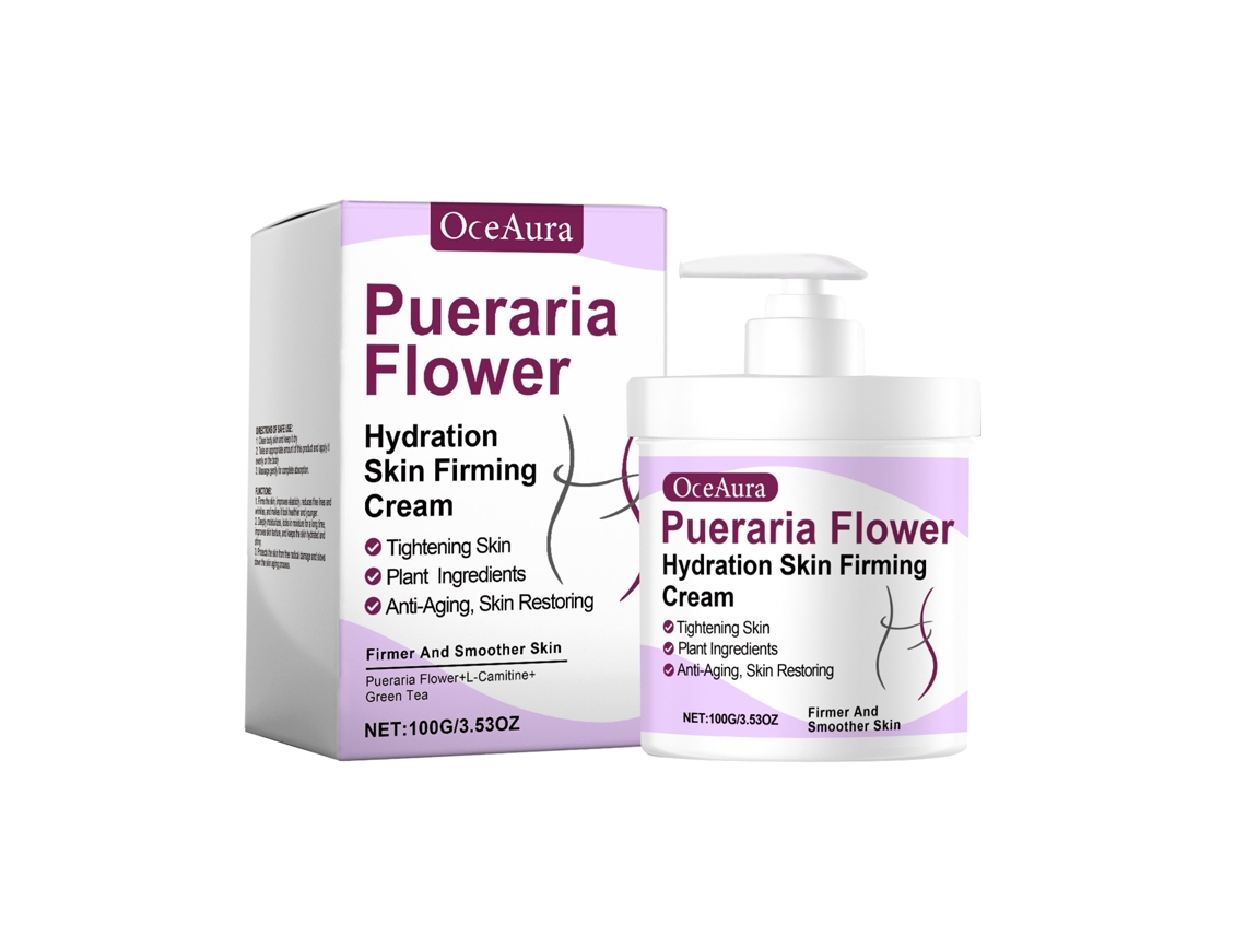Crema hidratante y reafirmante de flor de Pueraria