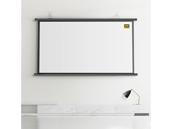 Pantalla De Proyección Manual Desplegable 4k (40", 50", 60", 72") Para Cine En Casa Interior Y Exterior (30