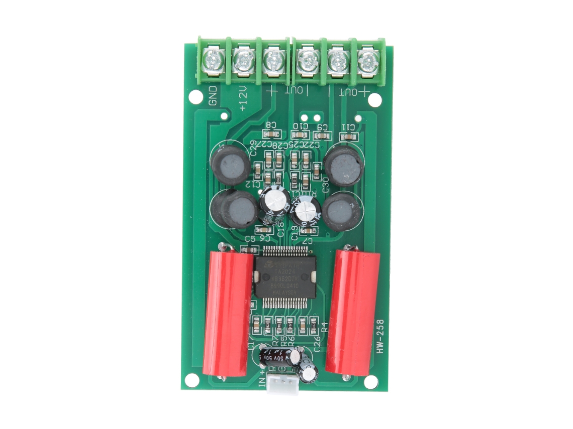 Placa Amplificadora De Potencia Digital Hifi Hw-258 Ta2024 Para Mini Estéreo De Coche Y Ordenador
