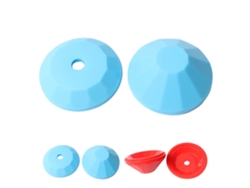 Molde De Silicona Para Pasteles Con Patrón Diamante 3d Para Postres, Pudding, Chocolate Y Jabón