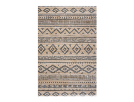 Alfombra de Bambú Natural Antideslizante STORESDECO (Bambú - 140 x 200 cm - Gris)