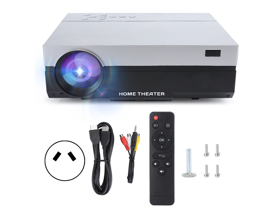 Proyector portátil para el hogar con resolución HD de 1080p