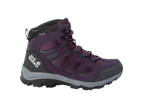 Zapatos de Mujer JACK WOLFSKIN Vojo 3 Texapore Gris para Caminar (40.5)