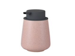 Dispensador de jabón líquido de cerámica, fácil de presionar, recargable para baño