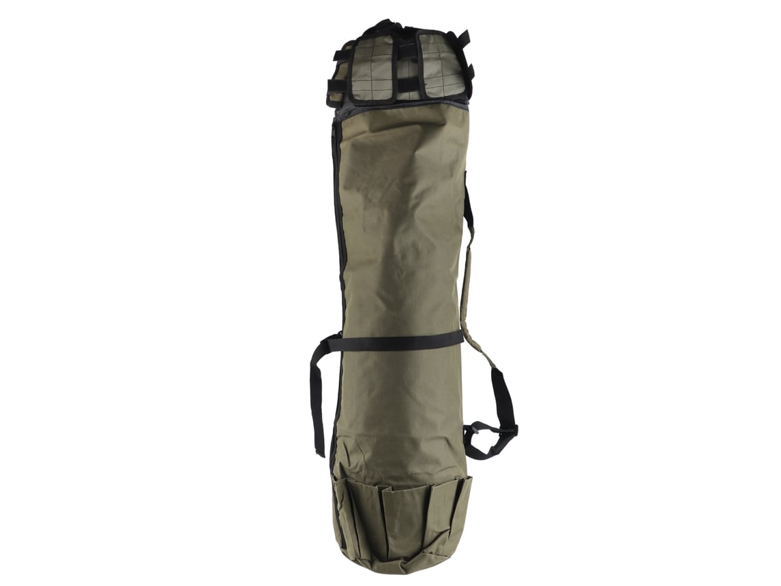 2026rebe-mochila De Pesca Con Caña Reel Cebo Caja Almacenamiento Correa Ajustable (verde)