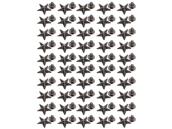 Botones Rivel Star De Aleación De Zinc Para Ropa, Zapatos Y Bolsos (50 Unidades)