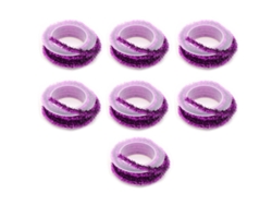 7 Rollos de Oropel de Halloween - Cinta Metálica, 1,5mx1mm NEVEANCE