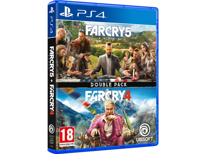 Juego PS4 Far Cry 4 + Far Cry 5 (Double Pack - FPS - M18)