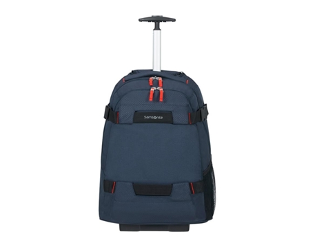 Mochila p/ Portátil 17'' c/ 2 Rodas Azul