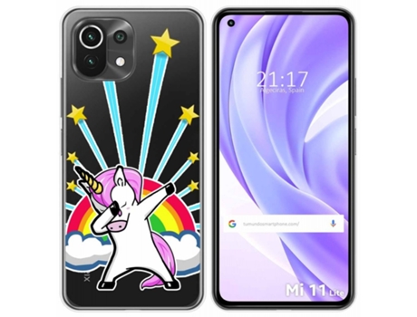 Carcasa Xiaomi Mi 11 Lite 4G / 5G / 5G NE TUMUNDOSMARTPHONE Dibujos Transparente Multicolor