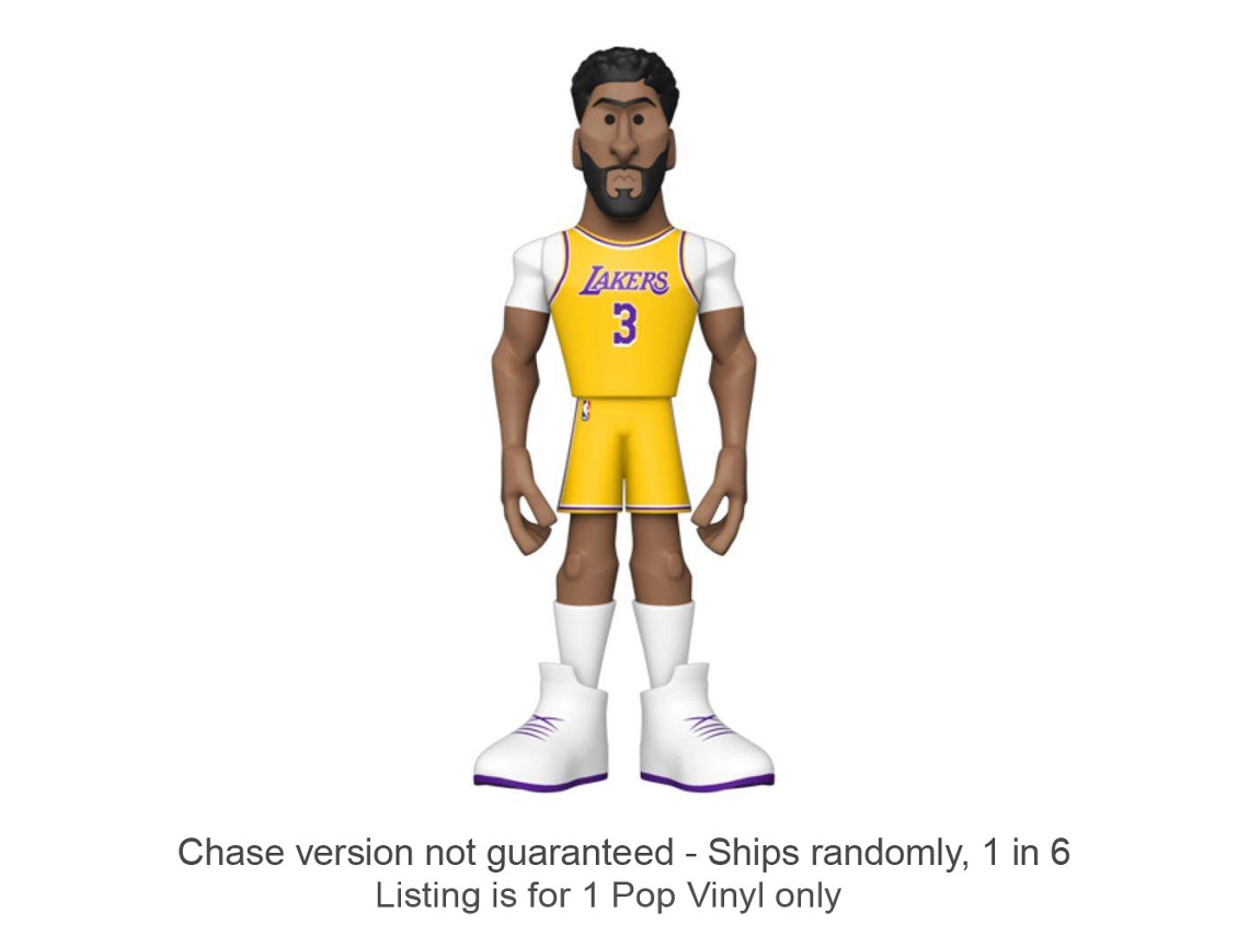 Figura Funko NBA: Anthony Davis Us Ex 12 Vinilo Gold Chase Se envía 1 en 6