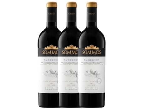 Vino SOMMOS Sommos Colección Cabernet Sauvignon Somontano Crianza (0.75 L - 3 unidades)