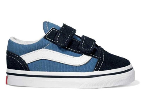 Zapatillas VANS Treinadores para Niños Old Skool V - Niños (22 - Azul)