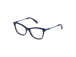 Montura De Gafas Mujer Police Vplc30e549guv (azul - Plástico - Ø 54 Mm)