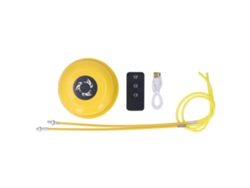 Ats-máquina De Saltar La Cuerda Inteligente Automática Con Conteo, Música Y Recargable Para Adultos Y Niños Amarillo