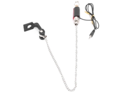 2026rebe-alarma De Mordida Para Pesca Con Indicador Colgante Dispositivo De Alerta Cableado Accesorios Para Cañas De Pesca Rojo