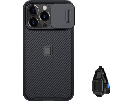 Carcasa Iphone 13 Pro Max Nillkin Camshield Negro