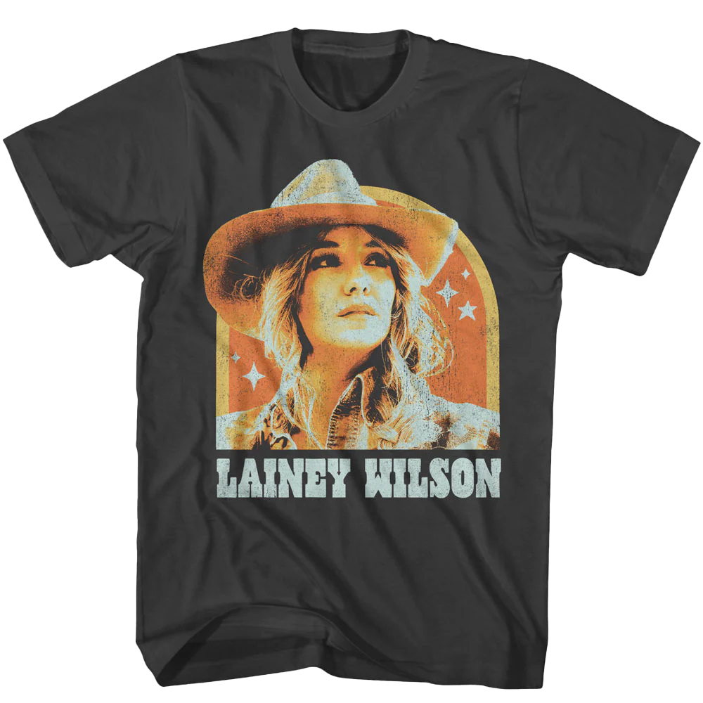 Lainey Wilson Photo And Arch T-shirt Unisex Rockinstone Size:xxl