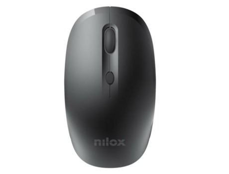 Ratón NILOX NXMOWI4002 (Negro - USB-C)