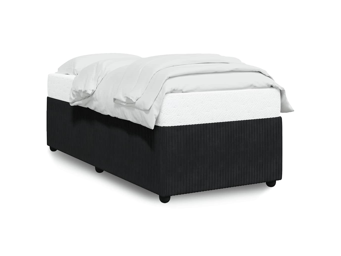 Maison Exclusive - Estructura De Cama Sin Colchón Terciopelo Negro 90x190 Cm