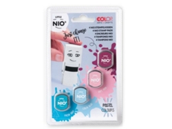Sello COLOP NIL098 Azul Rojo Rosa