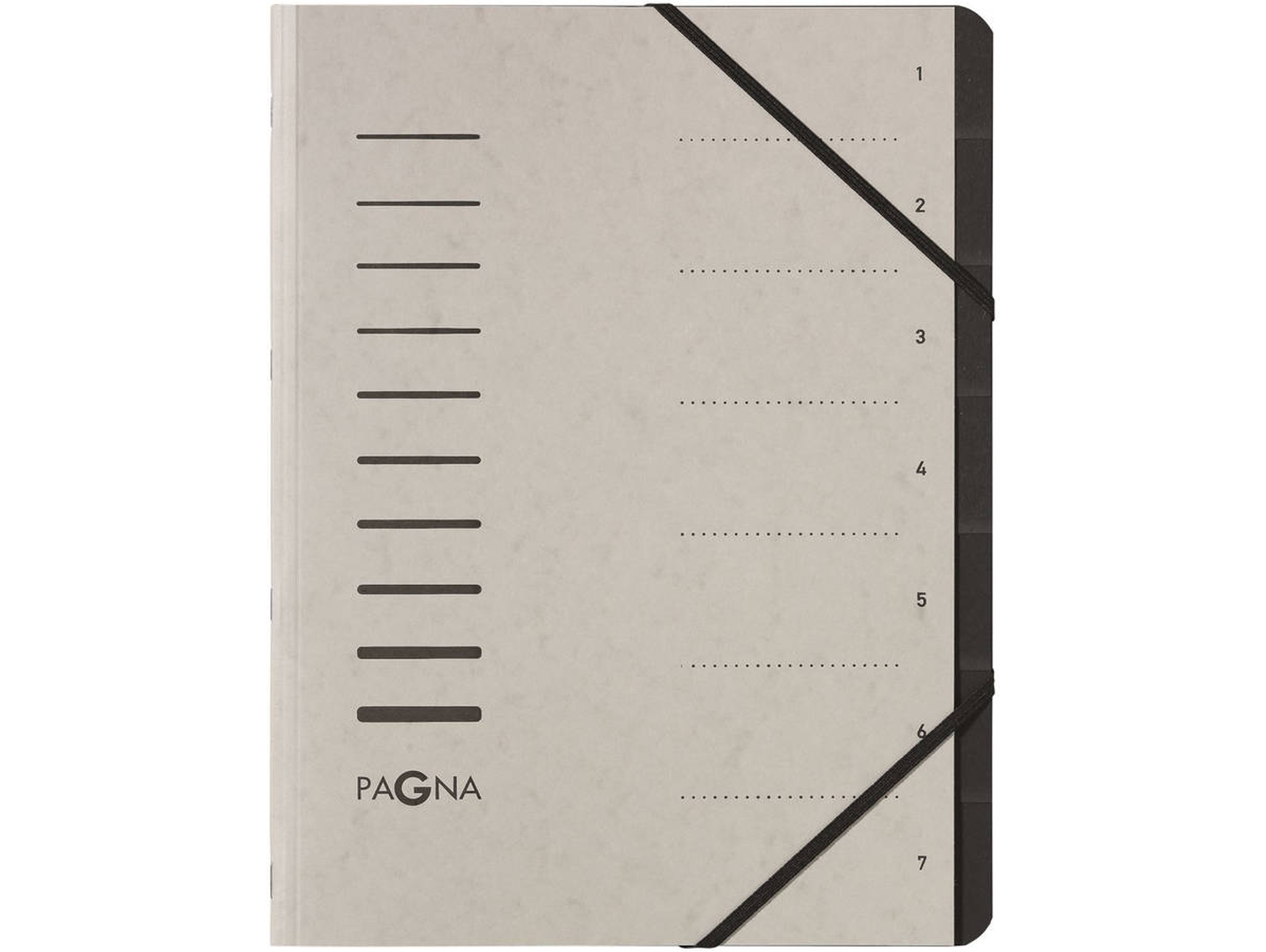 Carpeta PAGNA 40058-21 (Gris - A4 - 32x24.5cm - Polipropileno)