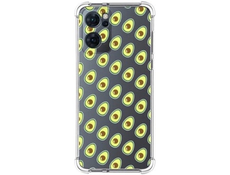 Carcasa para Oppo Find X5 Lite 5G TUMUNDOSMARTPHONE Dibujos Antigolpes Aguacate Multicolor
