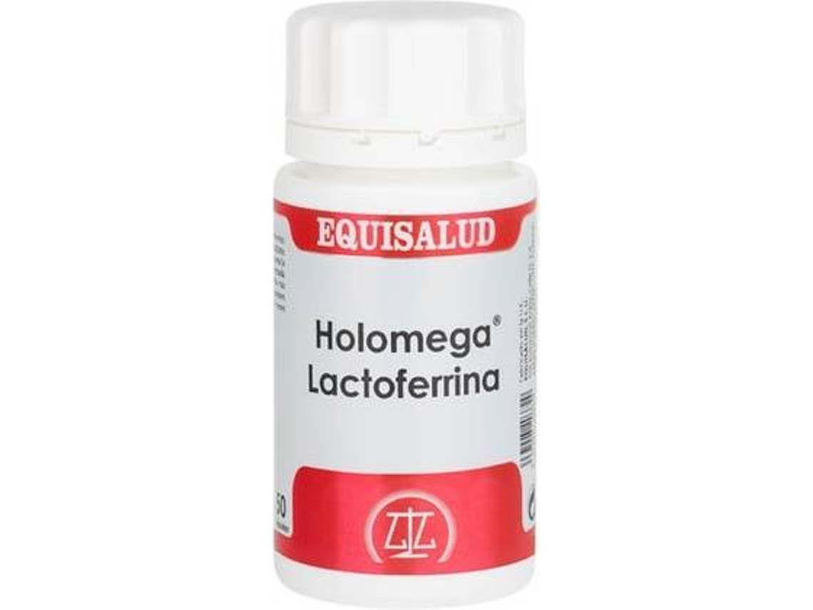 Complemento Alimentar EQUISALUD Lactoferrin Holomega (50 cápsulas)