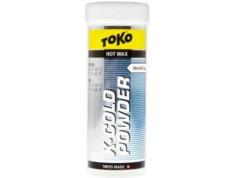 Cera de Esqui TOKO Hydrocarbon X-cold Powder (0.2 Kg)