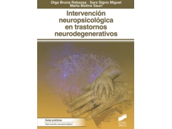Libro Intervención Neuropsicología Trastornos Neurodegenerativos de Sara Signo, Olga Bruna (Español)