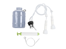 Máquina De Ordeño Manual Portátil De 3 Litros, Kit Para Explotaciones Ganaderas, Pec, Succión Fuerte, Duradera.