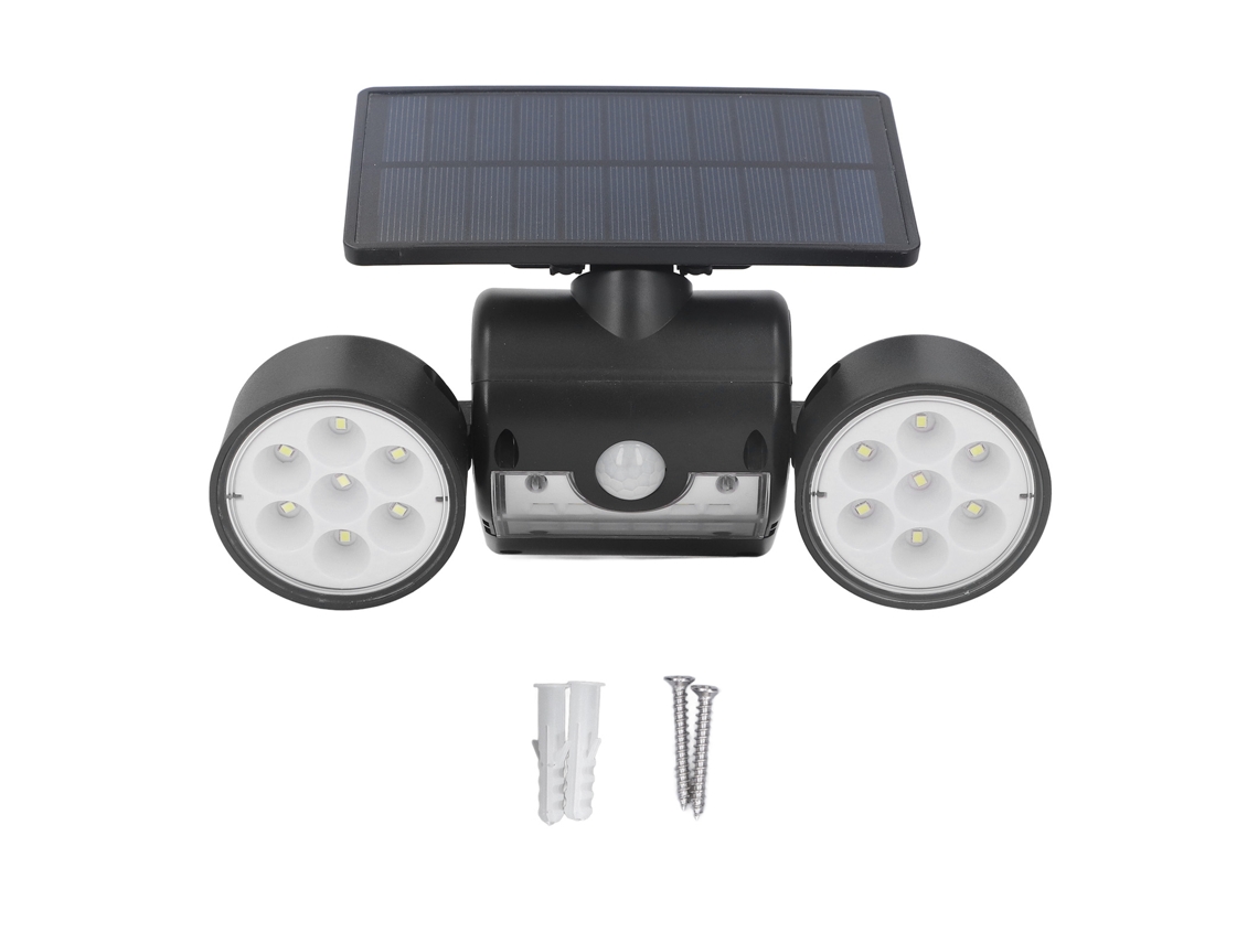 Luces solares exteriores 2026 de 30 LED con sensor de movimiento, 260 lm, resistentes al agua, para jardín y patio.