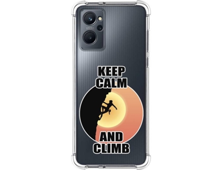 Carcasa Realme 9i TUMUNDOSMARTPHONE Dibujos Antigolpes Mujer Escalada Multicolor